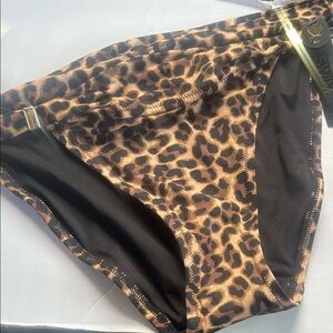 For bundles only - Victoria's Secret swim bikini bottom Leopard print L